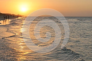 Sunset in Varadero, Cuba