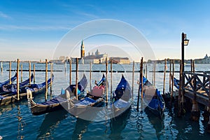 Sunset in Venice. Italy