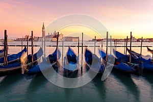 Sunset in Venice. Italy