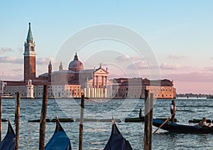 Sunset in Venice - San Giorgio Maggiore, Venice, Italy