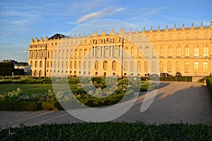 Sunset on Versailles Castle - France