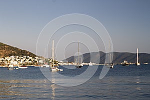 Sunset view from Bodrum