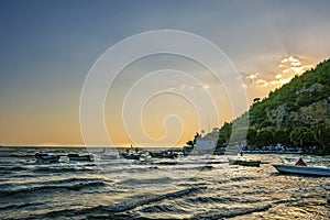 Sunset view of DoÄŸabney in SÃ¶ke, AydÄ±n, Turkey