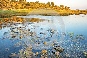 Sunset view of DoÄŸabney in SÃ¶ke, AydÄ±n, Turkey