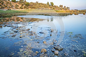 Sunset view of DoÄŸabney in SÃ¶ke, AydÄ±n, Turkey