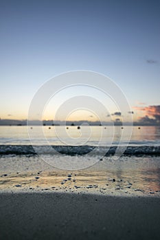 Sunset View at Mont Choisy Beach Mauritius