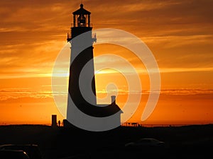 Sunset View at Yaquina Lighthouse