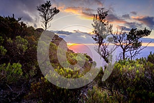 Sunset views Katoomba