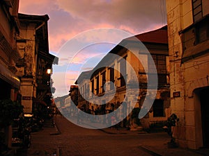 Sunset, Vigan, the Philippines