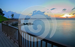 Sunset Walk, Changi Boardwalk photo