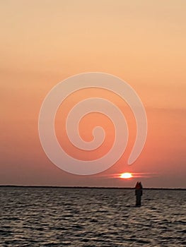 Sunset on the Water in Punta Gorda Florida