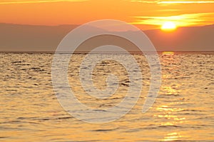 Sunset at West Kirby