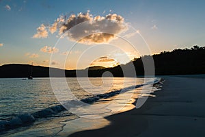 Sunset at Whitehaven Beach III