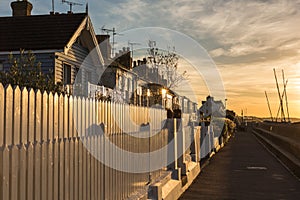 Sunset in Whitstable