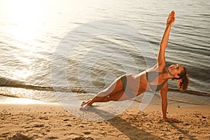 Sunset yoga