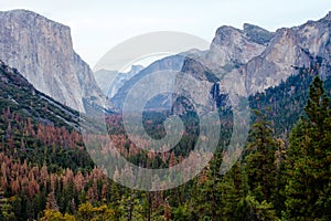 Sunset in Yosemite