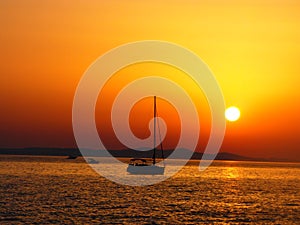 Sunset in Zadar - Croatia