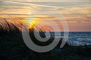 Sunset at Zingst Beach, Darss, Germany