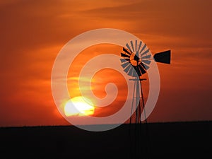 Sunsets and windmills