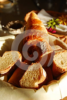 Sunshine Baguette bread