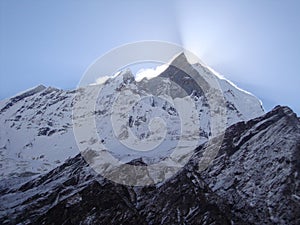 Sunshine at Fox Glacier