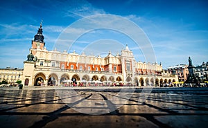 Sunshine market building in Krakow