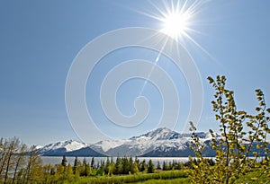 Sunshine over Turnagain Arm