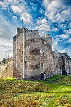 Sunshine on Scottish Castle