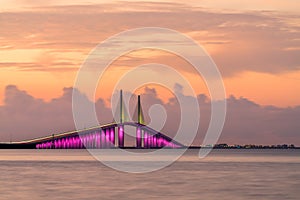 Sunshine Skyway Bridge in Florida photo