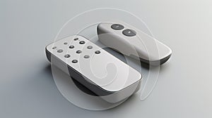 High-quality Remote Control Devices In Lifelike Renderings