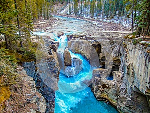 Sunwapta Falls Jasper National Park