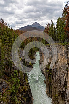 Sunwapta Falls, Jasper National Park, Alberta, Canada