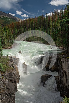 Sunwapta Falls Jasper National Park Canada