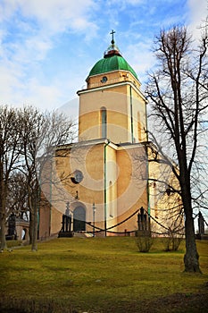 Suomenlinna church in Helsinki