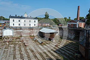 Suomenlinna Sveaborg dry dock, Helsinki, Finland