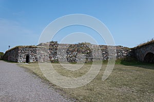 Suomenlinna Sveaborg landscape, Helsinki, Finland photo