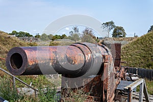 Suomenlinna Sveaborg cannon, Helsinki, Finland photo