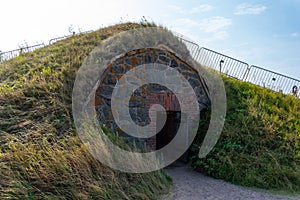 Suomenlinna Sveaborg was bunker, Helsinki, Finland