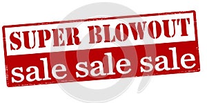 Super blowout sale