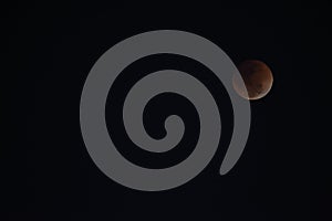 Super blue blood moon and lunar eclipse