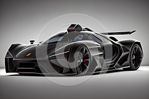 Super Car of The Future and generated ai