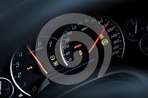 Super Car Tachometer Dash
