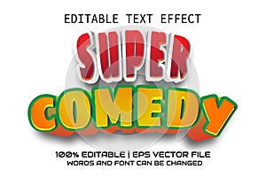 Super comedy text effect.