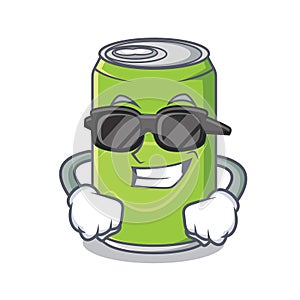 Super cool soft drink character cartoon