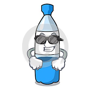 Super cool water bottle character cartoon