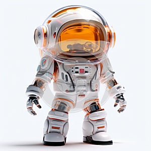 Super Cute Cybernetics Men Astronaut Clear Acrylic Toy