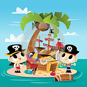 Super Cute Pirate Island Adventure