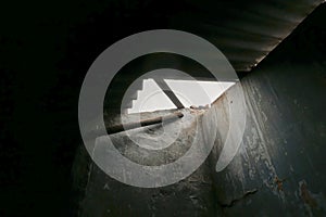 Super cyclone amphan destruction,  a damaged roof top in Howrah, West Bengal, India