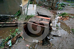 Super cyclone Amphan, West Bengal, India