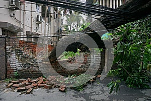 Super cyclone Amphan, West Bengal, India